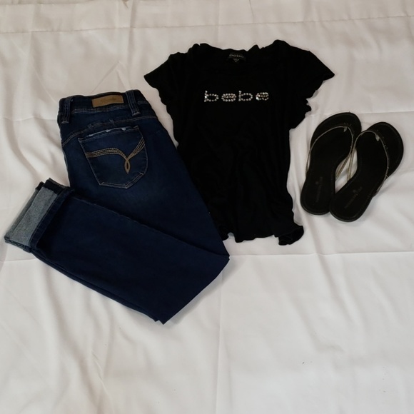 Bebe crystal jewels logo soft tee - Picture 4 of 4